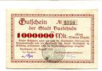 Niedersachsen 1 Mio. Mark Buxtehude, -