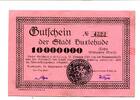 Niedersachsen 10 Mio. Mark Buxtehude, -