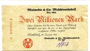 Rheinland 2 Mio. Mark Düsseldorf, -