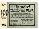 Rheinland 100 Mio. Mark Essen-Altessen, -