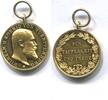 Württemberg, Gold Medaille Wilhelm II.1891-1918-Für Tapferkeit und Treue- -