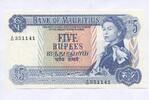 Mauritius, 5 Rupees -