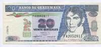 Guatemala, 20 Quetzales -