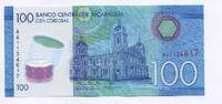 Nicaragua, 100 Cordobas -