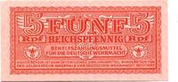 Deutsches Reich 5 Reichspfennig Deutsche Wehrmacht, -