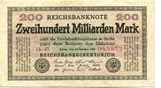 Deutsches Reich 200 Md. Mark -