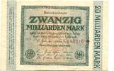 Deutsches Reich 20 Md. Mark -