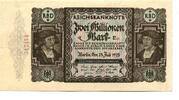 Deutsches Reich 2 Mio. Mark -
