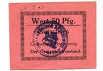 Schlesien 50 Pfg. o.D. Brzezowitz, unz 32.16 &pound;  +  10.16 &pound; shipping