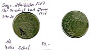 Sayn-Altenkirchen 1/6 Taler Christian Friedrich Karl Alexander 1751-1791 -