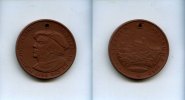 DDR/Eisenach, Porzellan-Medaille Lutherischer Weltbund,, -
