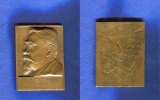 Belgien, Br.-Plakette, Joseph Wauters 1875.1929, -