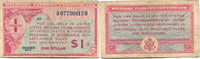 USA, 1 Dollar Militärgeld, -