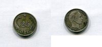 Dänemark 25 Öre ~ Christian IX. 1863 - 1906 ~ -