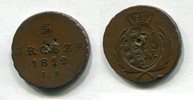 Polen 3 Grosze ~ Friedrich August I. ~ -