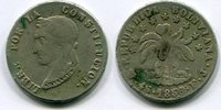 Bolivien 4 Soles ~ Belegstück ~ -