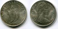 Bahamas 1 Dollar ~ Elisabeth II. ~ -