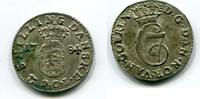 Dänemark 2 Skilling ~ Christian VII. ~ -