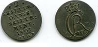Dänemark 2 Skilling ~ Christian VII. ~ -