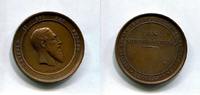Belgien, Br.Medaille Leopold II.1865-1909, -