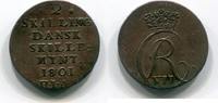 Dänemark 2 Skilling ~ Christian VII. ~ -