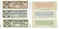 Niedersachsen, 10 Pfg. 25 Pfg. 50 Pfg. Lingen, -