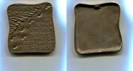Deutschland, Br.Plakette Spruchrelief-Spuren im Sand- -