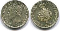 Sachsen, 1/6 Taler Johann 1854-1873, -