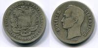 Venezuela 2 Bolivares ~ Kursmünze ~ -