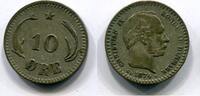 Dänemark 10 Öre ~ Christian IX. ~ -