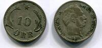 Dänemark 10 Öre ~ Christian IX. ~ -