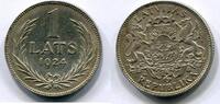 Lettland 1 Lats ~ Kursmünze ~ -