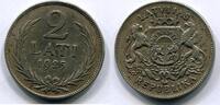 Lettland 2 Lati ~ Kursmünze ~ -
