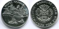 Deutschland Ag Medaille ~ Hamburg - Hafen ~ -