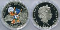 Cook Islands 10 Dollars ~ Fußball WM 2014 ~ -