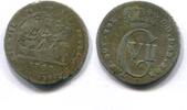 Dänisch Westindien, 12 Skilling Christian VII. 1766-1808, -
