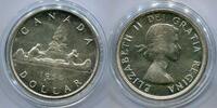 Kanada 1 Dollar ~ Canada - Kanu / Elisabeth II. ~ -