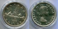 Kanada 1 Dollar ~ Canada - Kanu / Elisabeth II. ~ -