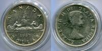 Kanada 1 Dollar ~ Canada - Kanu / Elisabeth II. ~ -