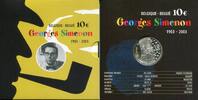 Belgien 10 Euro ~ Georges Simenon ~ -