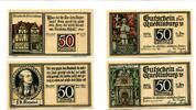 Sachsen-Anhalt 2x50 Pfg. Quedlinburg, -