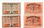 Schleswig-Holstein 2x50 Pfg. Seeth, -