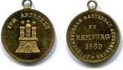 Hamburg, Br.Medaille verg. Internationale Gartenbau Aussellung, -