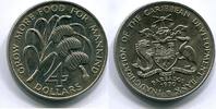 Barbados 4 Dollars ~ FAO ~ -