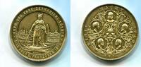 Deutschland, WM Medaille vergoldet Auf den Sieg über Frankreich und den Beitritt der Süddeutschen Staaten ...., -