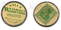 Berlin-Charlottenburg, 20 Pfennig Villa Weinhaus & Walterstein, -