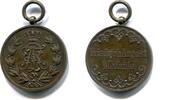 Sachsen, Bronze Medaille Friedrich August III. 1904-1918, -