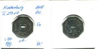 Schlesien 50 Pfg. Hindenburg, -