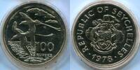 Seychellen 100 Rupees ~ Tier Motiv ~ -