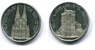 Deutschland, Zinn Medaille Köln-auf die zweite Grunsteinlegung des Doms , -